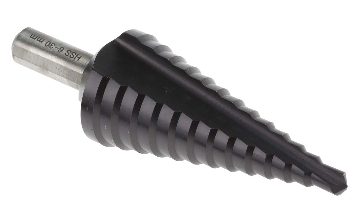 EXACT HSS Step Drill Bit 6mm x 30mm