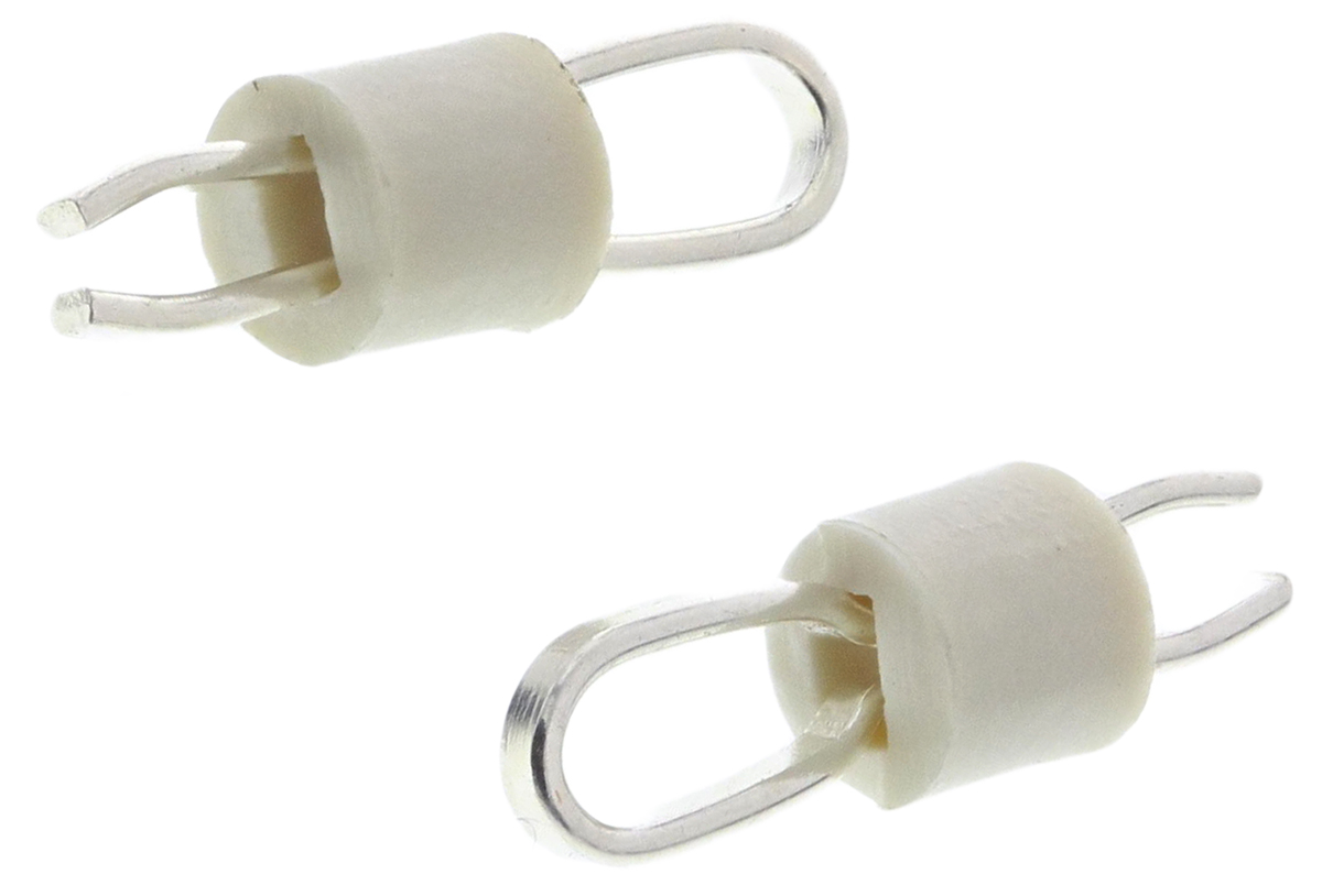 Keystone 1.6mm White Terminal Post