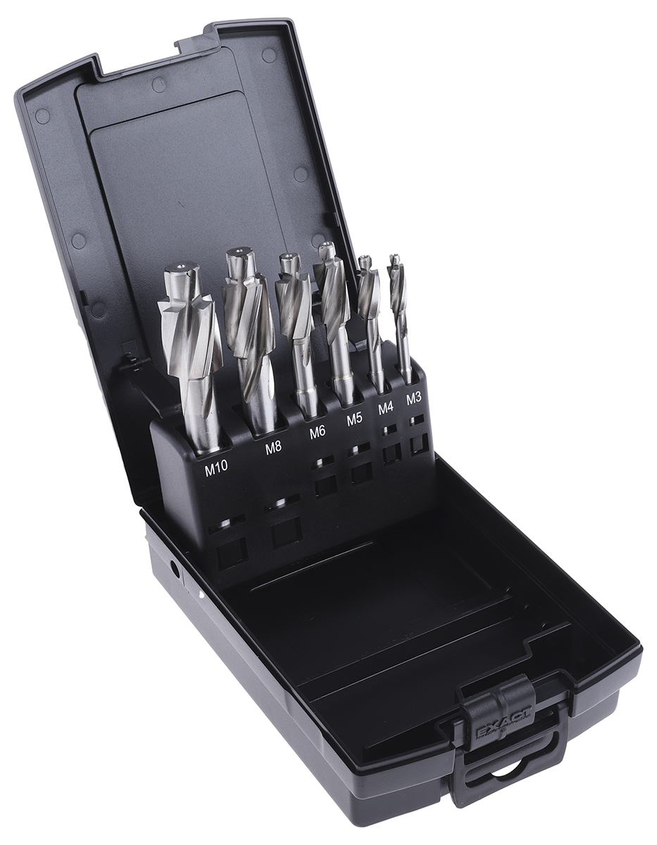 EXACT Counterbore Set M3 to M10, 6 Piece