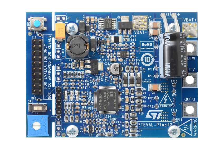STMicroelectronics 3-Phase Inverter Based on STSPIN32F0252 Motor Controller for STSPIN32F0252 for Motor
