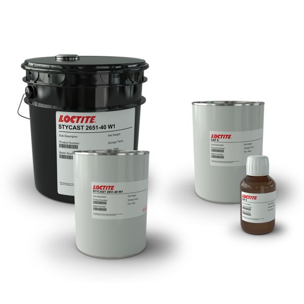 Loctite LOCTITE STYCAST 2651-40 W1, 5gal Gold Epoxy Potting Compound 5 gal