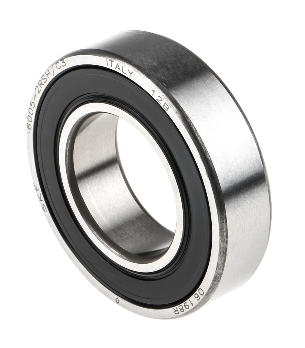 SKF 6005-2RSH/C3 1 Row Ball Bearing - 25 mm ID, 47 mm OD
