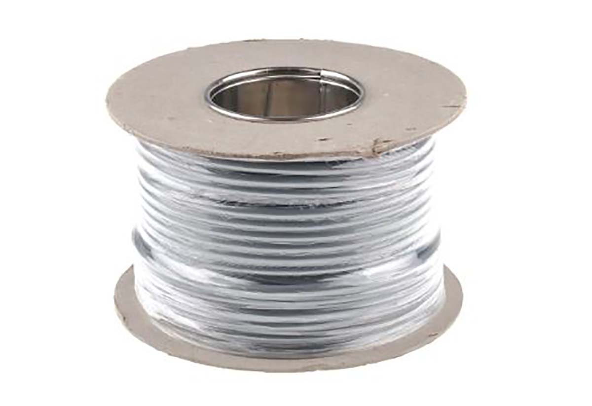 RS PRO YY Control Cable, 4 Cores 0.75 mm², Unscreened, 50 m, Grey Polyvinyl Chloride Sheath