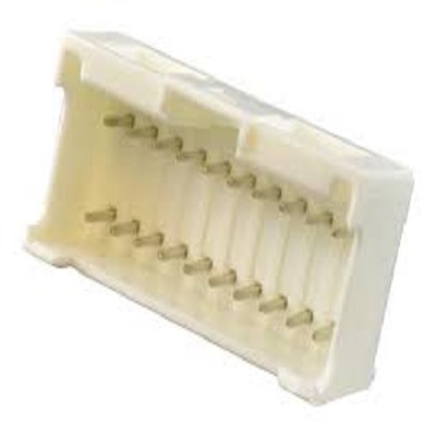 Molex 55917 Series Vertical PCB Header, 24 Contact(s), 2 mm Pitch, 2 Row, Shrouded