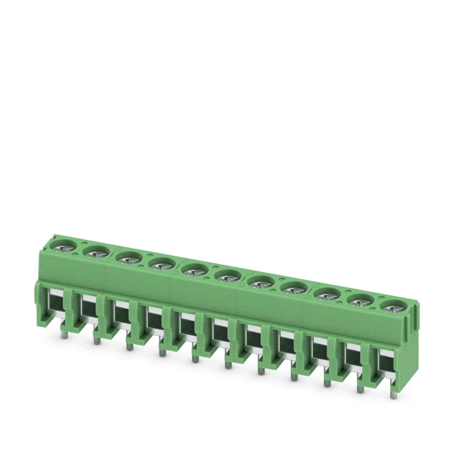 Phoenix Contact 0-H, 5/11-5, PT 1 Series PCB Terminal Block, 5mm Pitch, Wave Soldering, 1-Row, PCB Termination