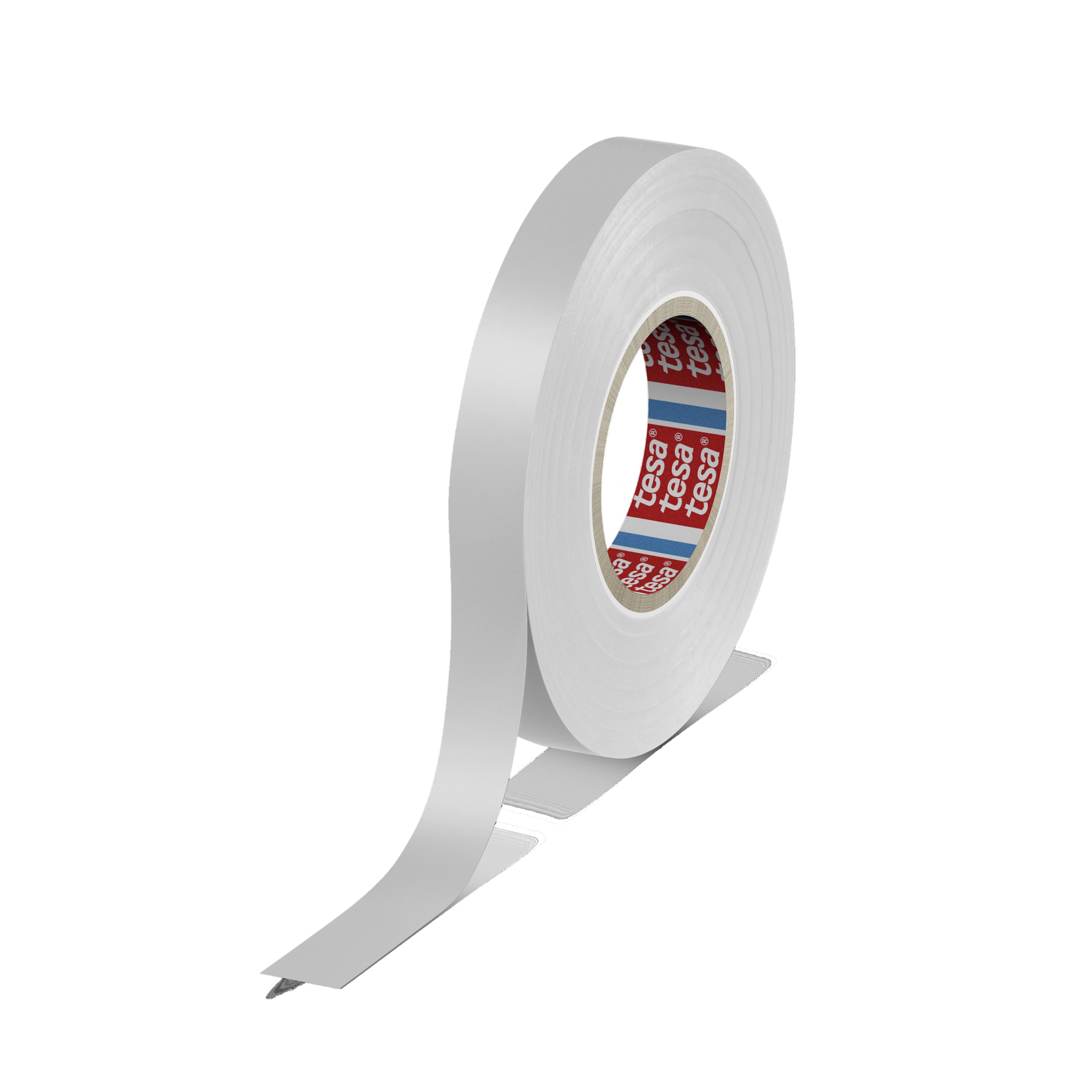 Tesa 4163 White Soft PVC Electrical Insulation Tape, 12mm x 33m