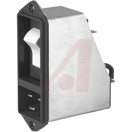 Schurter C20 Panel Mount IEC Connector Male, 20A, 250 V