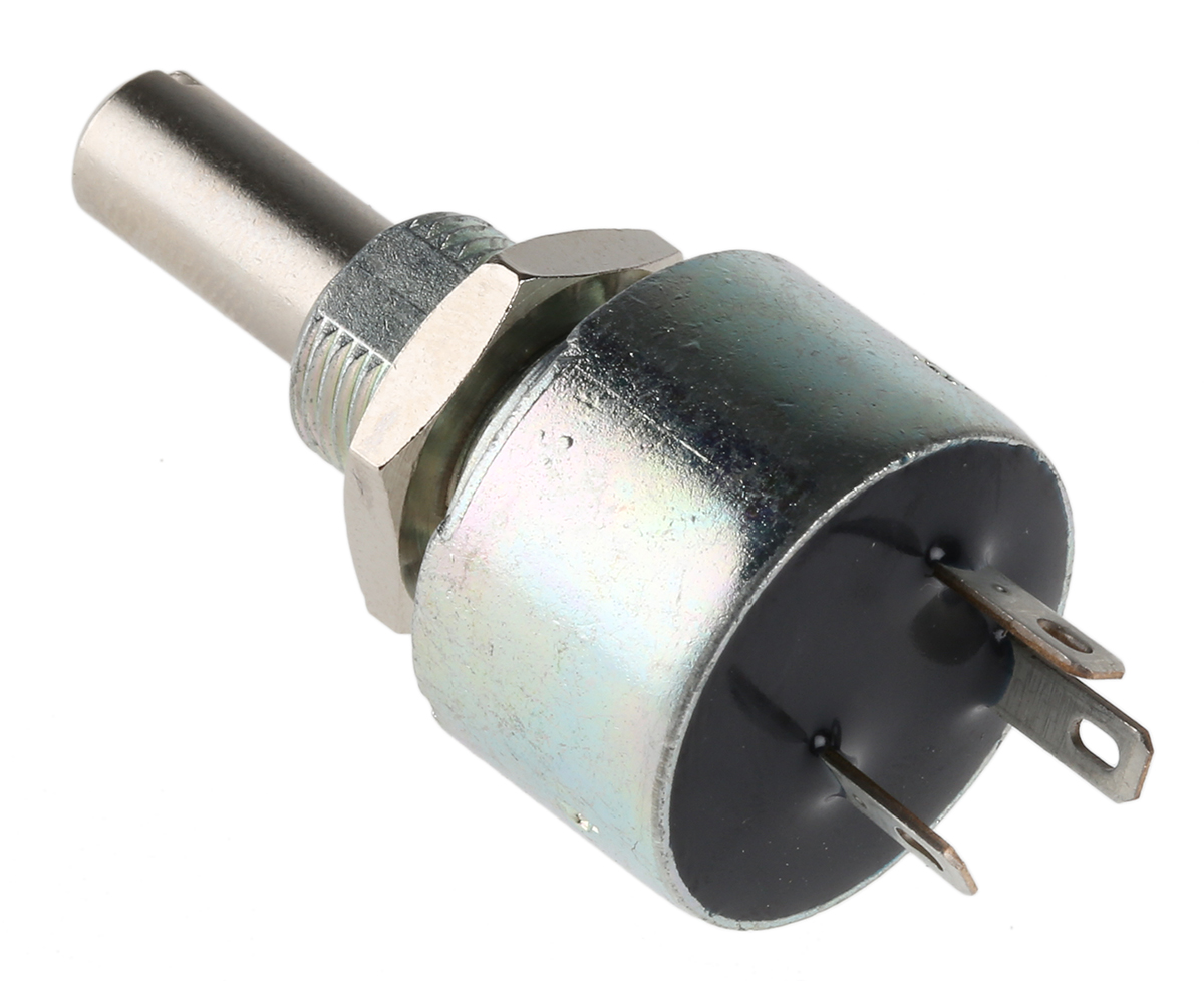Vishay PE30 1kΩ Rotary Potentiometer 1-Gang Panel Mount, PE30L0FL102KAB