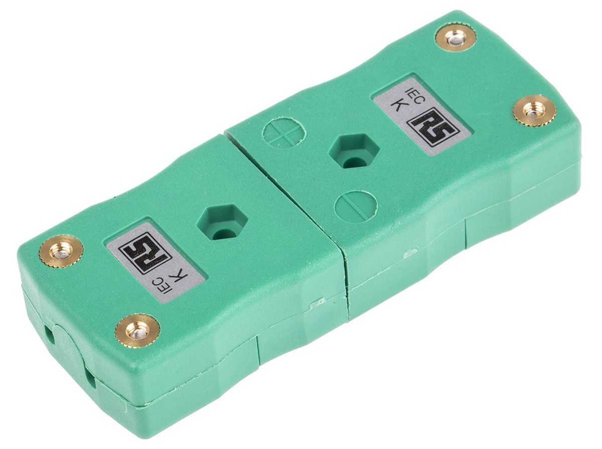 RS PRO Standard Thermocouple Connector for Use with Type K Thermocouple, 6mm Probe, IEC, RoHS Compliant Standard