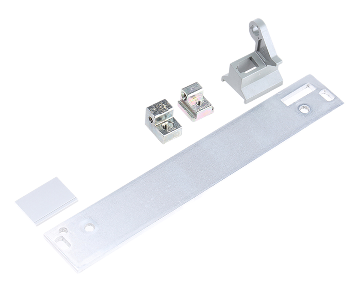 nVent SCHROFF Grey Aluminium, 3U, 4HP