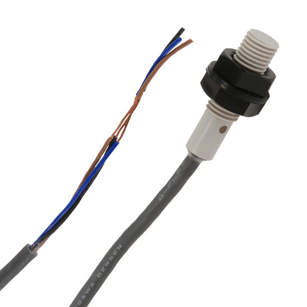 Omron Inductive Threaded Barrel Proximity Sensor, M12, 2 mm Detection, PNP NO, 12 → 24 V dc