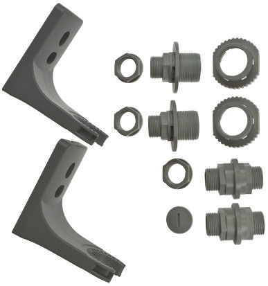Werma 3 High Mounting Bracket for use with 190, 890 Traffic Light Beacons