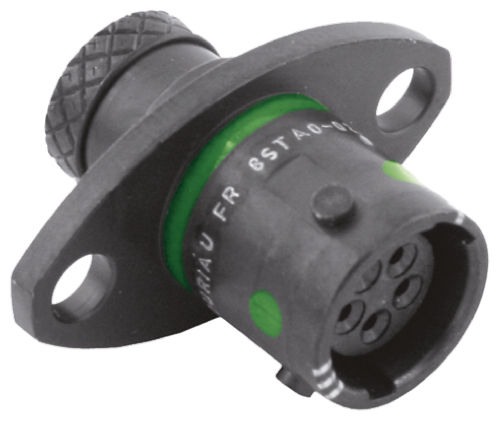Souriau Sunbank by Eaton Circular Connector, 5 Contacts, Panel, Standard Connector, Socket, Female, IP67, 8STA Series