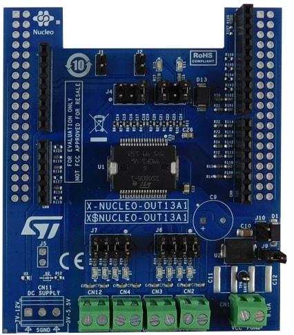 STMicroelectronics Industrial Digital Output Expansion Board for STM32 Nucleo for STM32 Nucleo development boards