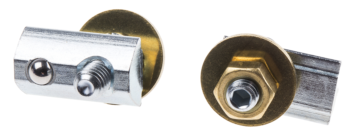 RS PRO Earthing Terminal, 8mm GrooveSlot 8, 25mm L