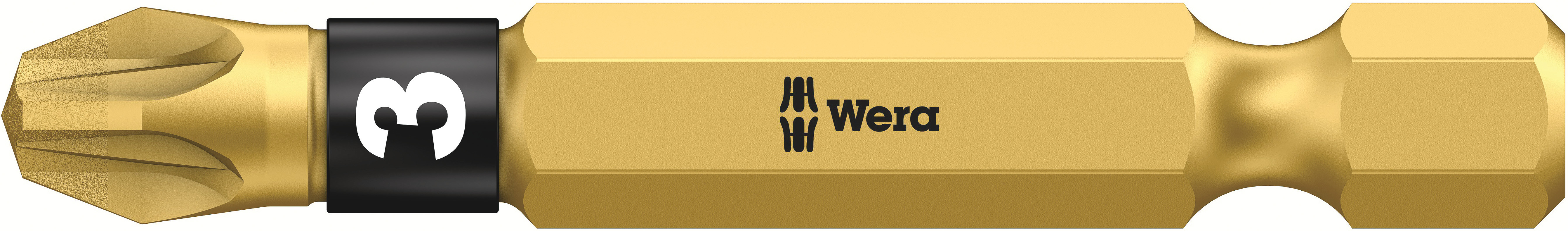 Wera Pozidriv Screwdriver Bit, PZ3 Tip