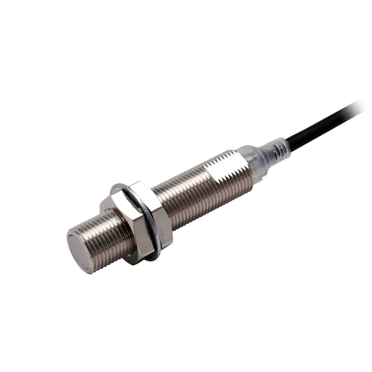 Omron Inductive Threaded Barrel Proximity Sensor, M12, 4 mm Detection, PNP NO+NC, 10 → 30 V dc