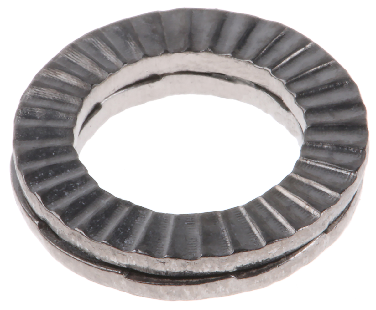 Heico A4 316 Stainless Steel Wedge Lock Washers, M8