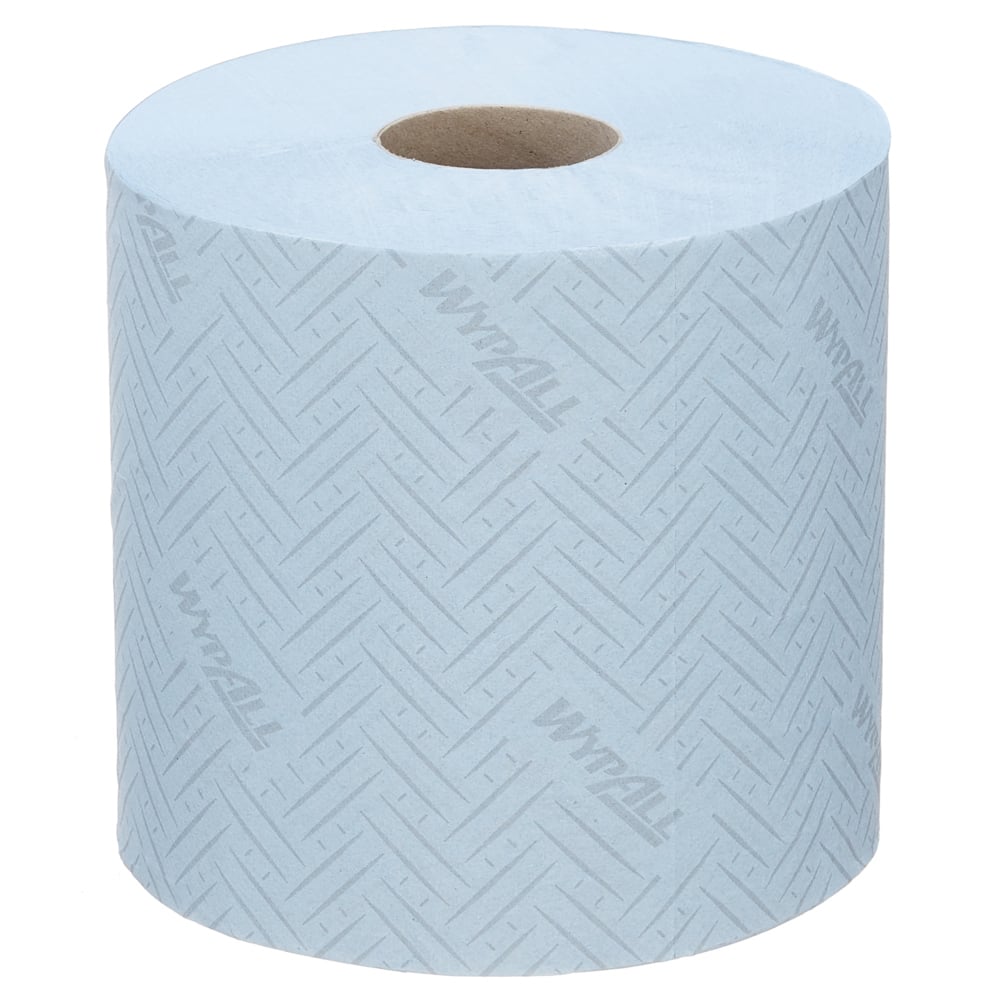WYPALL WypAll Rolled Blue Paper Towel, 500 Sheets