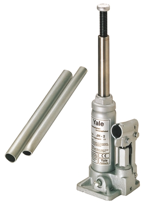 YALE Bottle Jack, 6t Maximum Load, 219mm - 424mm Maximum Range