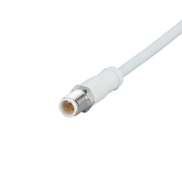 ifm electronic Male 4 way M12 to Female 4 way M12 Communication Cable, 20 m