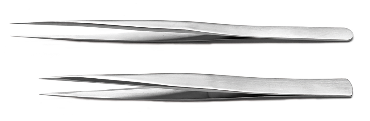 RS PRO Stainless Steel, Tweezer Set
