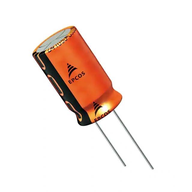 EPCOS 470μF Aluminium Electrolytic Capacitor 35V dc, Radial, Through Hole - B41896C7477M000