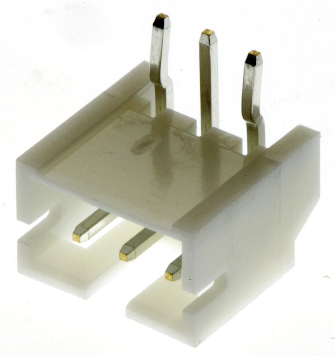 JST PH Series Right Angle Through Hole PCB Header, 3 Contact(s), 2 mm Pitch, 1 Row, Shrouded