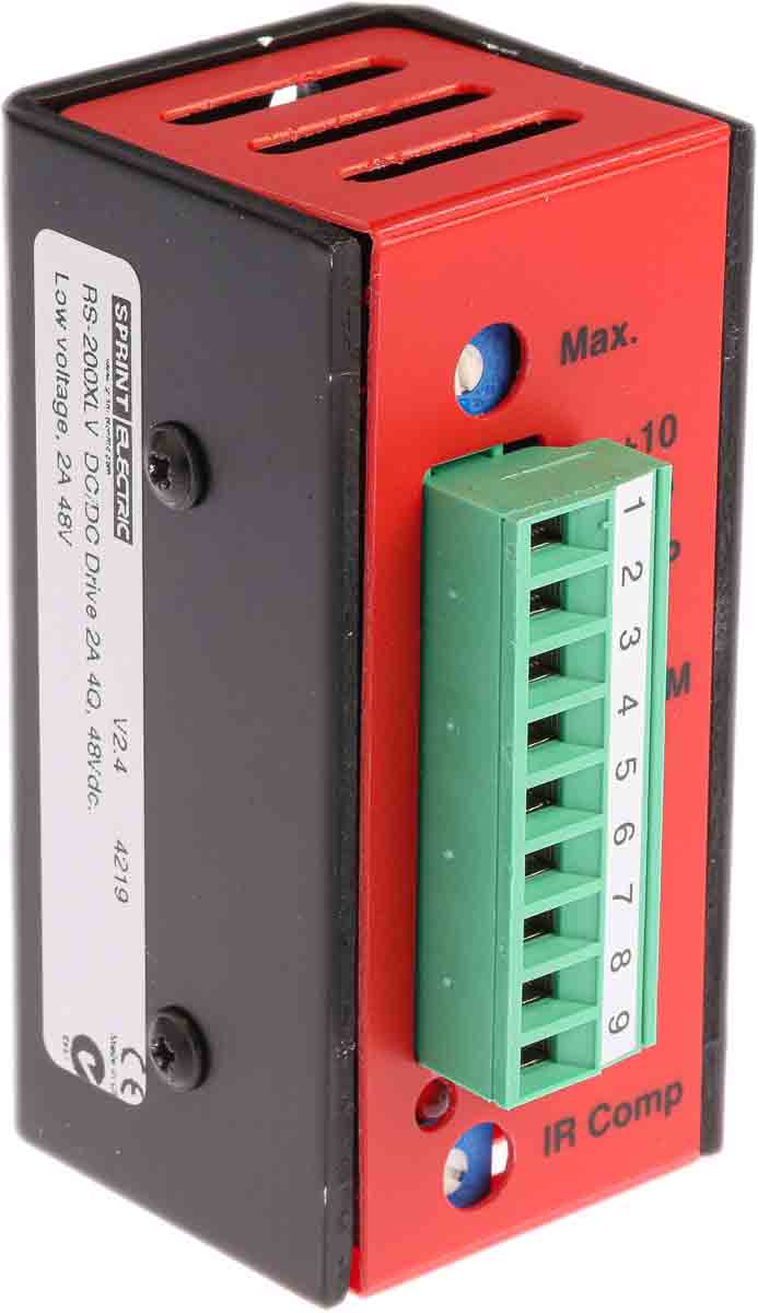 Sprint Electric DC Motor Controller, 12/48 V dc, 3 A, Speed Controller Function