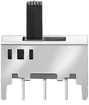 KNITTER-SWITCH PCB Slide Switch DPST Latching 350 mA @ 30 V dc Slide
