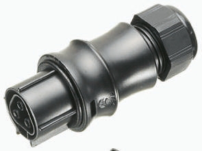 Wieland RST20i3 Series Circular Connector, 3-Pole, Female, Cable Mount, 20A, IP68