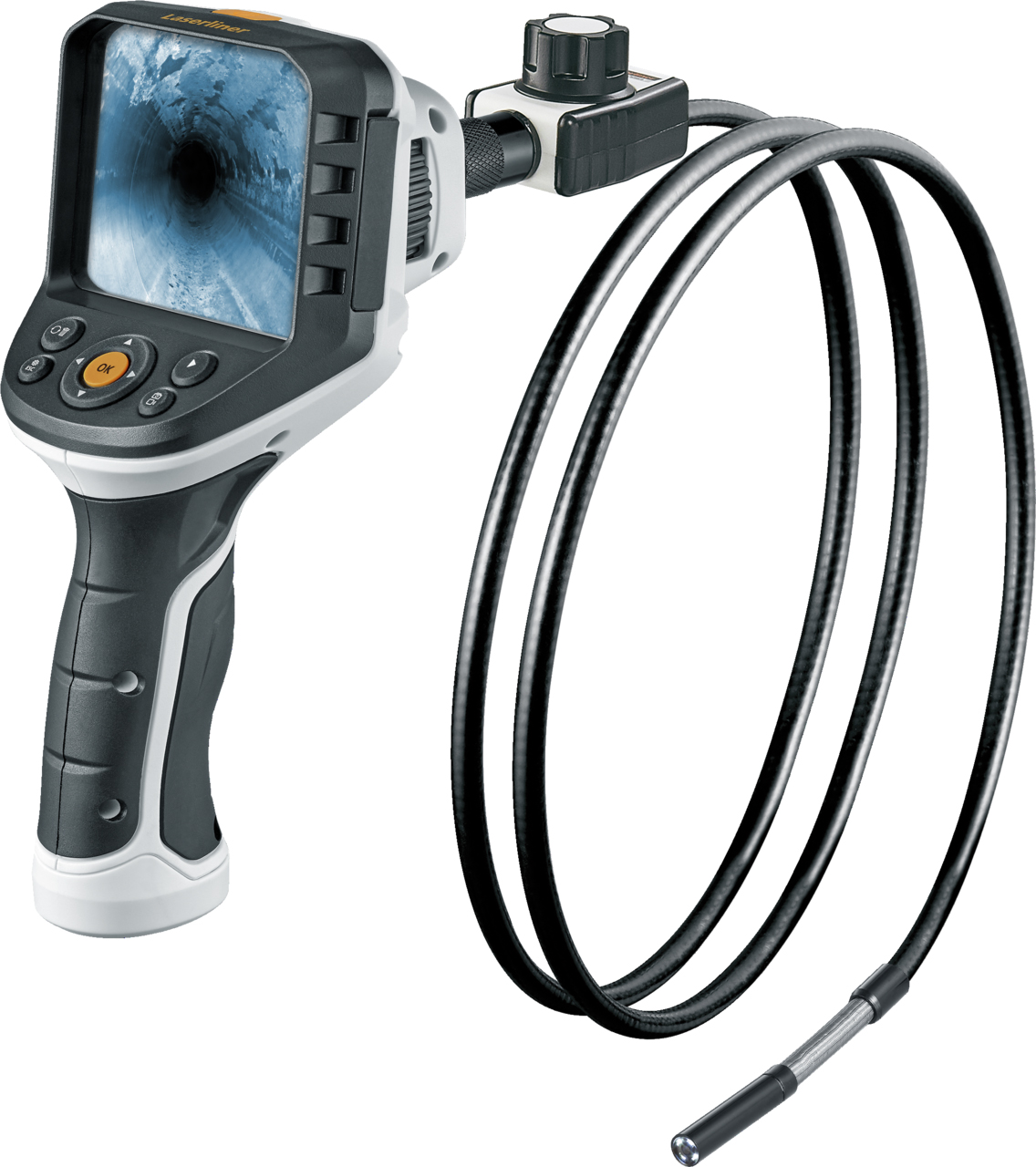 Laserliner 092.945A 9mm probe Inspection Camera Kit, 1000mm Probe Length, 640 x 480pixels Resolution, LED Illumination