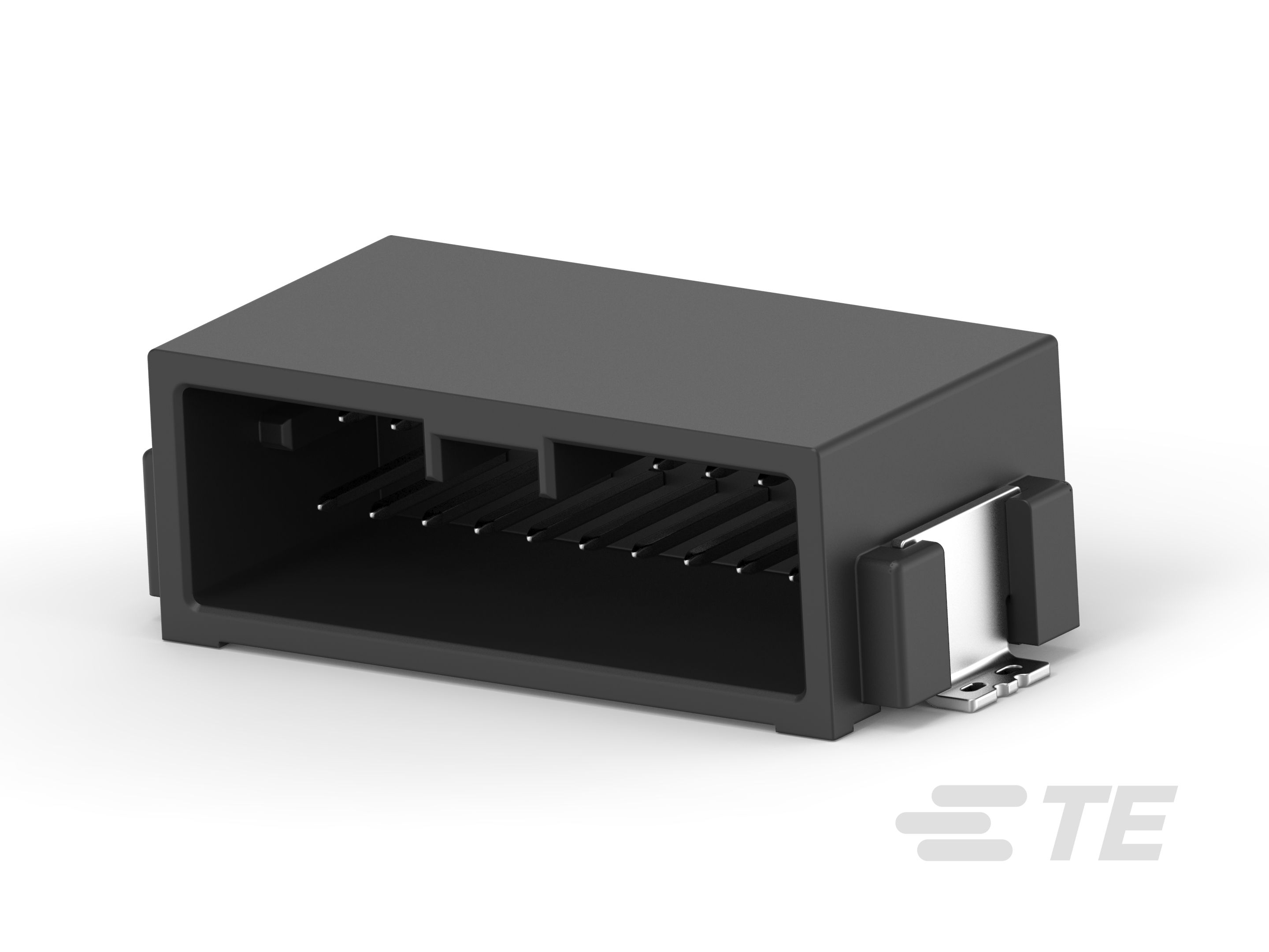 TE Connectivity Dynamic Mini Series Horizontal Surface PCB Header, 16 Contact(s), 1.8 mm Pitch, 2 Row, Shrouded