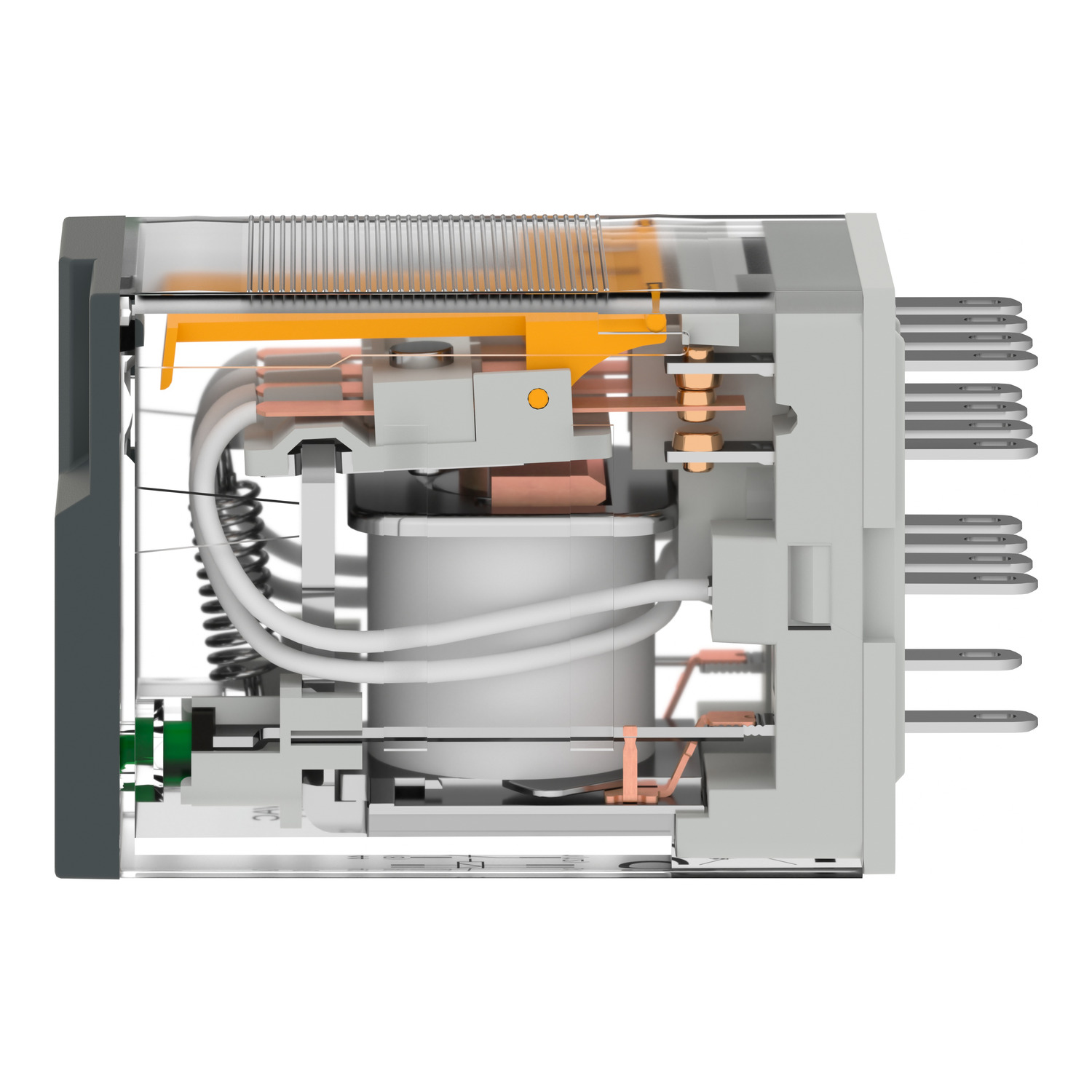 Schneider Electric Power Relay, 48V dc Coil, 4PDT