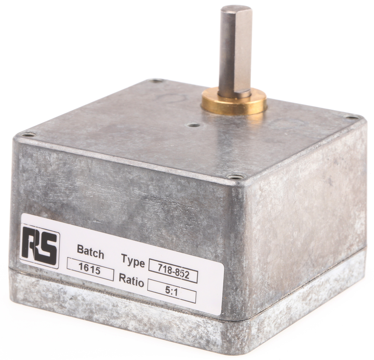 McLennan Servo Supplies Spur Gearbox, 5:1 Gear Ratio, 1.5 Nm Maximum Torque