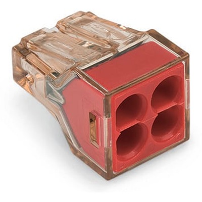 WAGO, 773 Connector, Red, Insulated 16 → 12 AWG