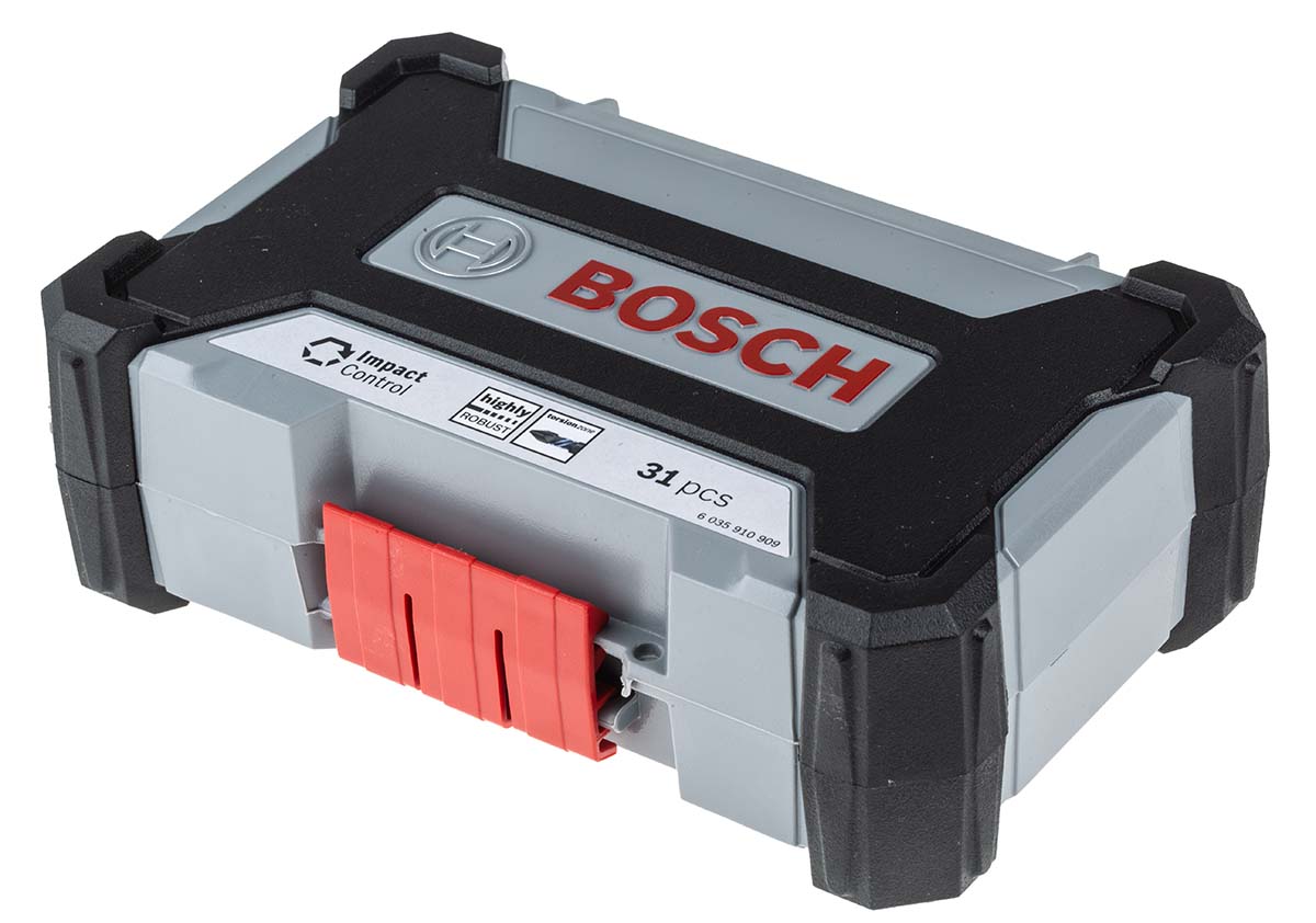 Bosch Impact Bit Set 31 Pieces, Phillips, Pozidriv, Torx