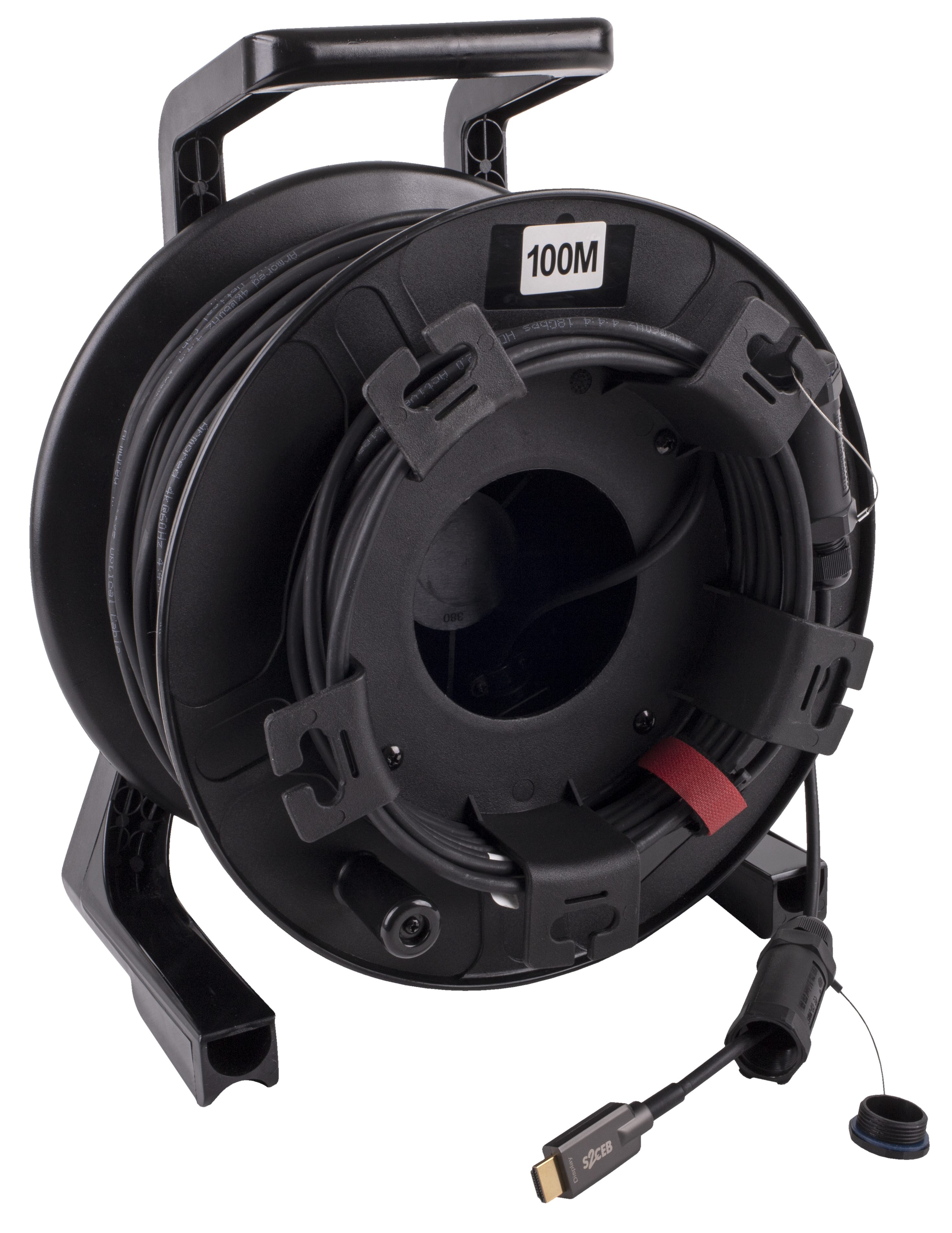 S2Ceb-Groupe Cae 100m 1 Socket Hybrid Optical Cable