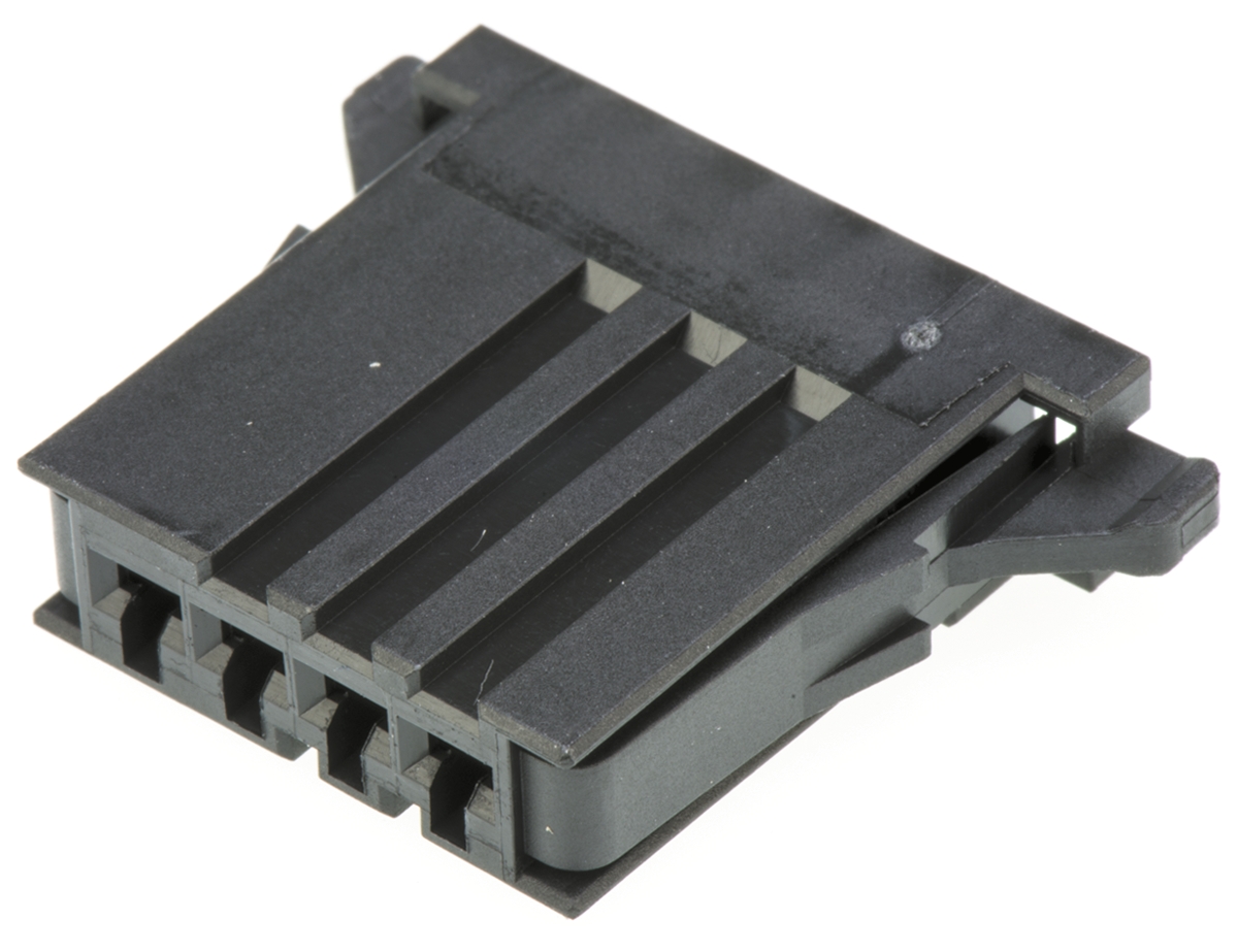 TE Connectivity, Dynamic 3000 Female Connector Housing, 3.81mm Pitch, 4 Way, 1 Row