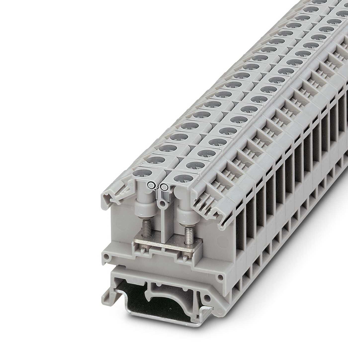 Phoenix Contact 0790530 OTTA2.5 Series Grey, Single-Level, Bolt Termination