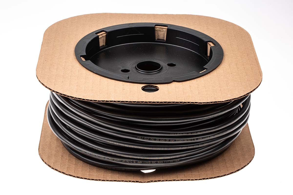 3M Round Ribbon Cable, 15-Way, 1.27mm Pitch, 30m Length
