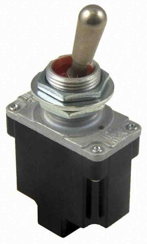 Honeywell Toggle Switch, Latching, SPDT, Screw Terminal, 28 V