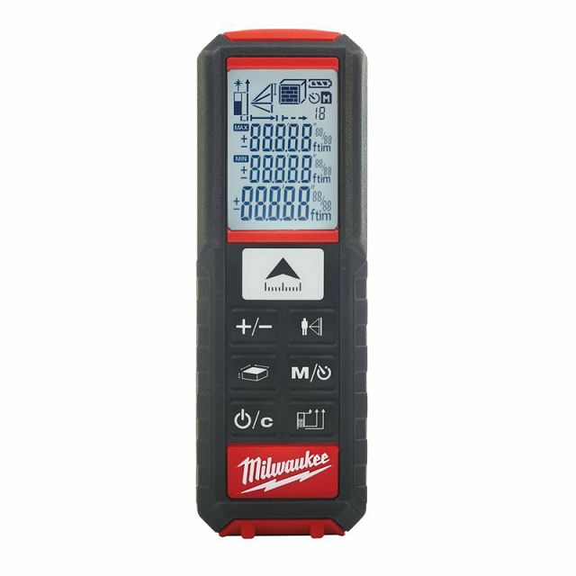 Milwaukee LDM 50 Distance Meter, 0.05 → 50m Range, ±1.5 % Accuracy