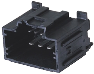 Molex, Stac64 Automotive Connector Plug Black Through Hole 10 Way 34695-0100