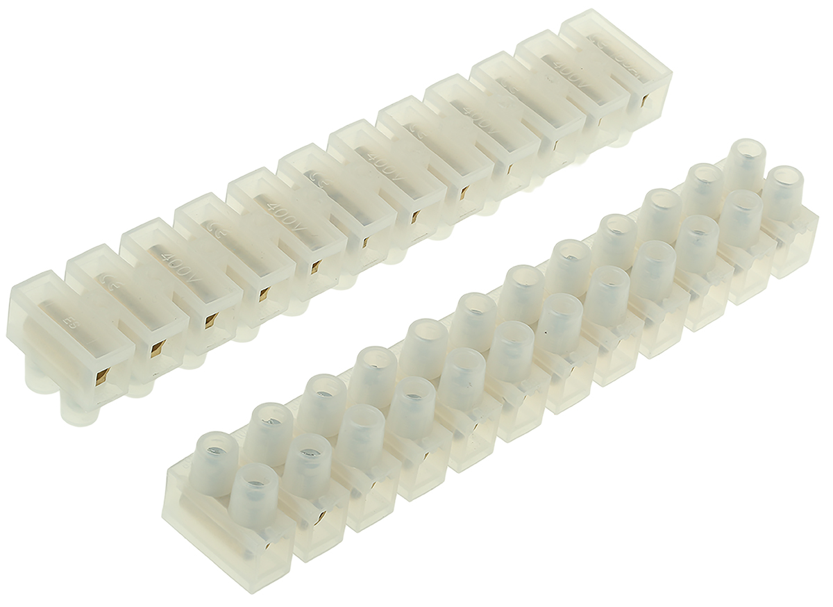 HellermannTyton Terminal Strip, 101A, Screw Termination