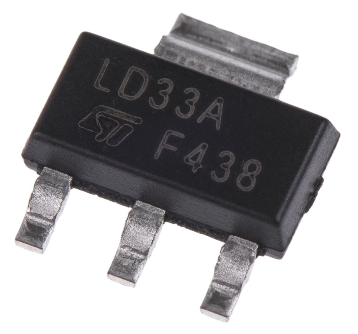 STMicroelectronics LD1117AS33TR, Voltage Regulator 10V SOT-223 4-Pin