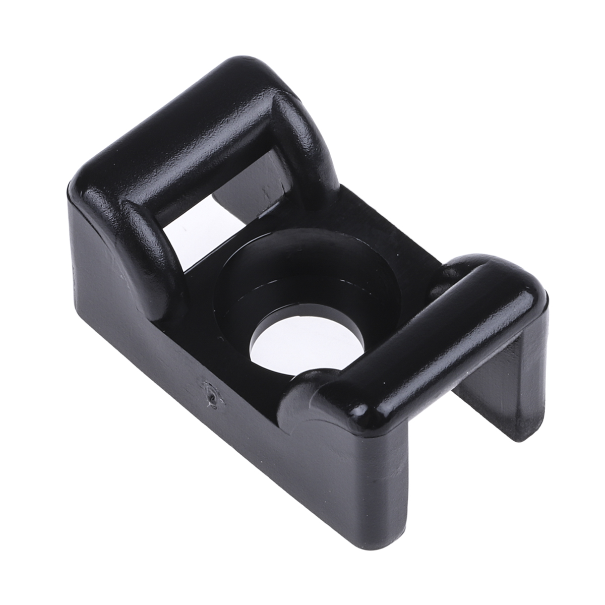 HellermannTyton Self Adhesive Black Cable Tie Mount 14.5 mm x 25mm, 8mm Max. Cable Tie Width