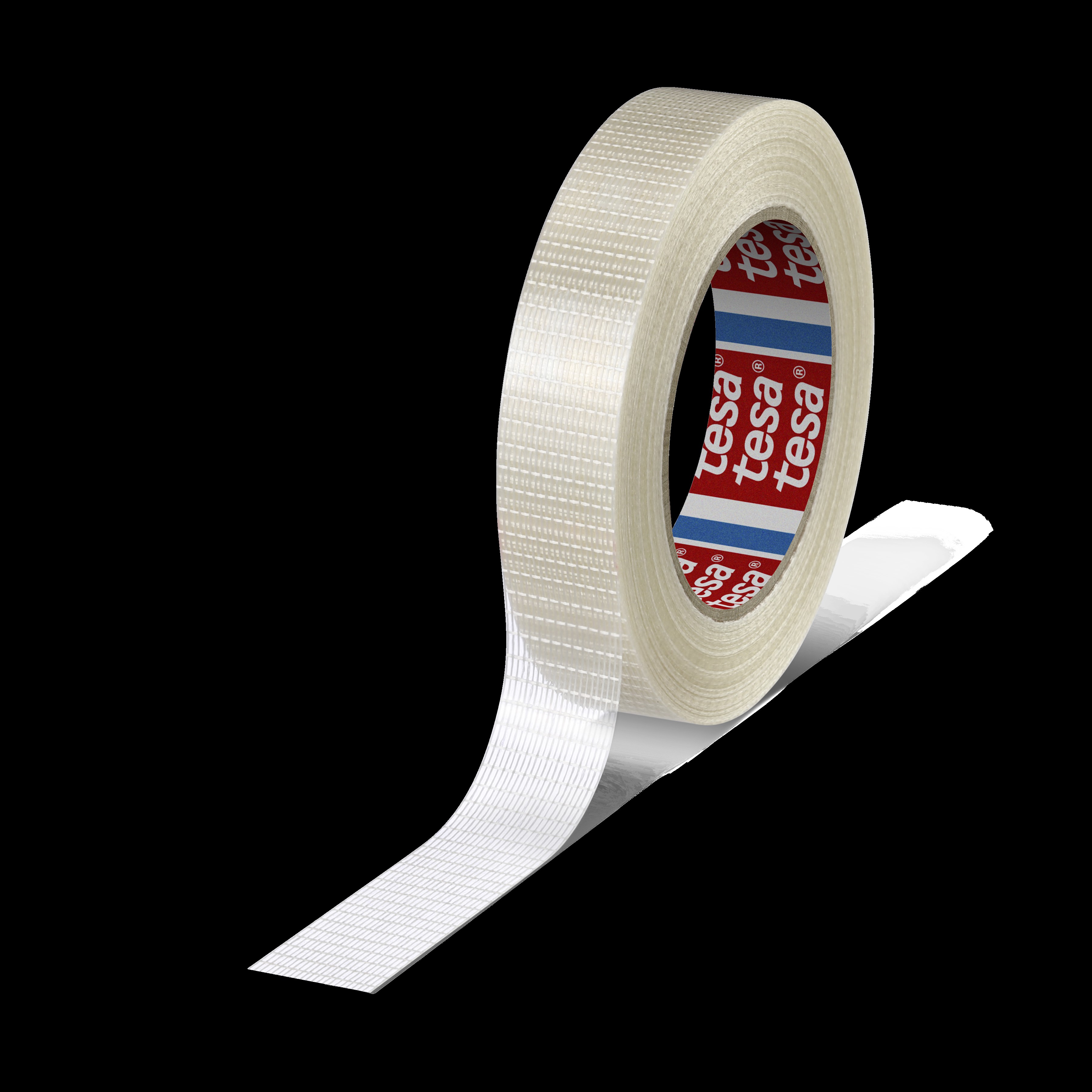 Tesa 4591 Transparent Strapping Tape, 50m x 25mm