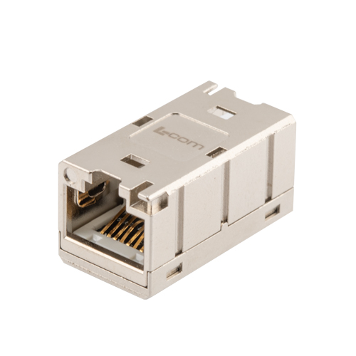 L-Com TDG Series RJ45 Coupler, Cat6a, Shielded