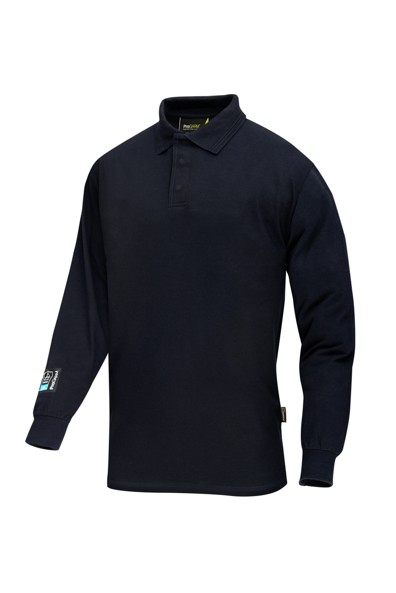 ProGARM 5280 Navy Cotton Polo Shirt, UK- L, EUR- L